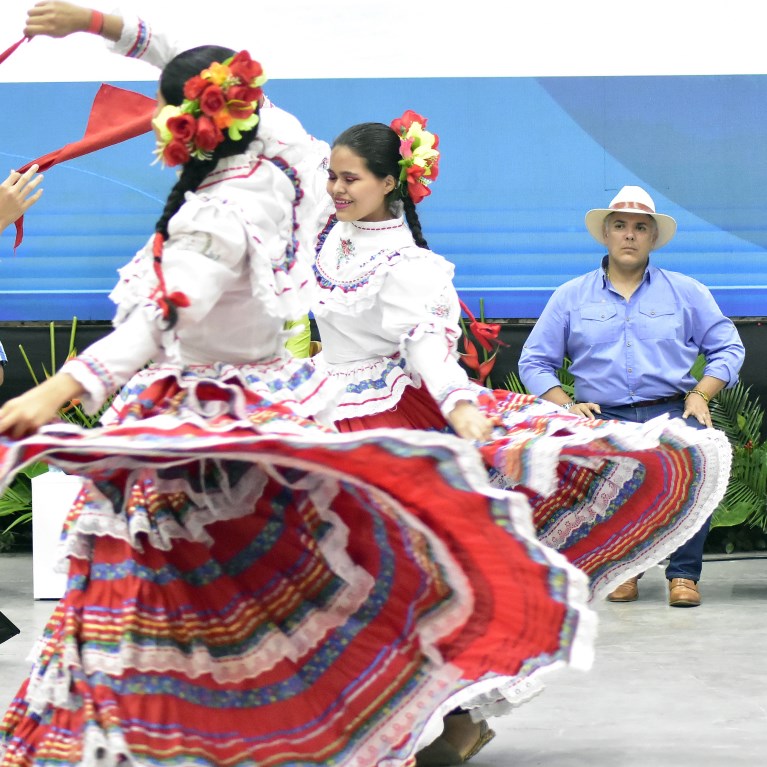 Visita de Duque en Ibagué.