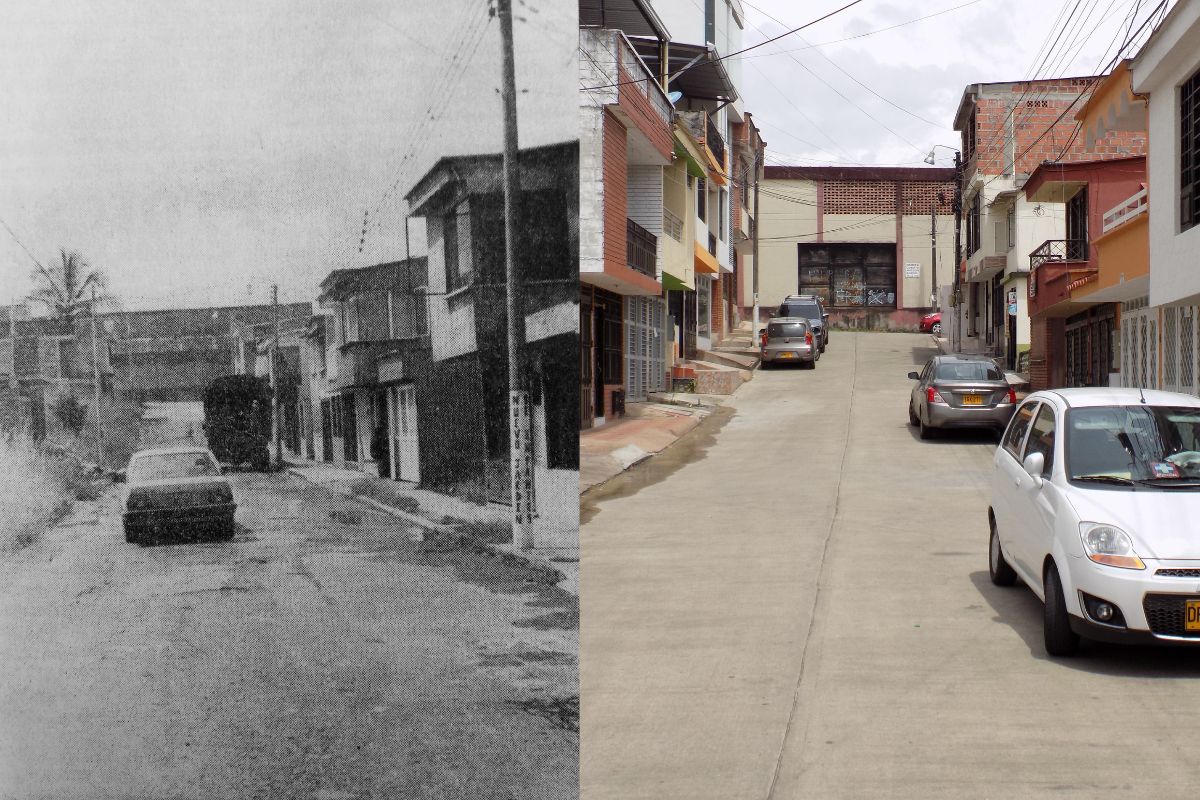 La urbanización se fundó en un lote de relleno a un costado de la Quinta en 1980. 