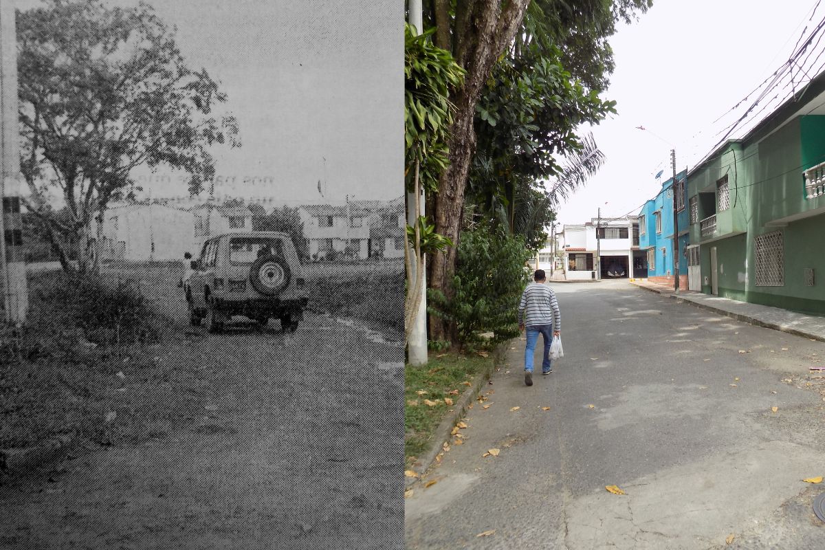 Las primeras 120 casas empezaron a construirse a finales de la década de 1970. 