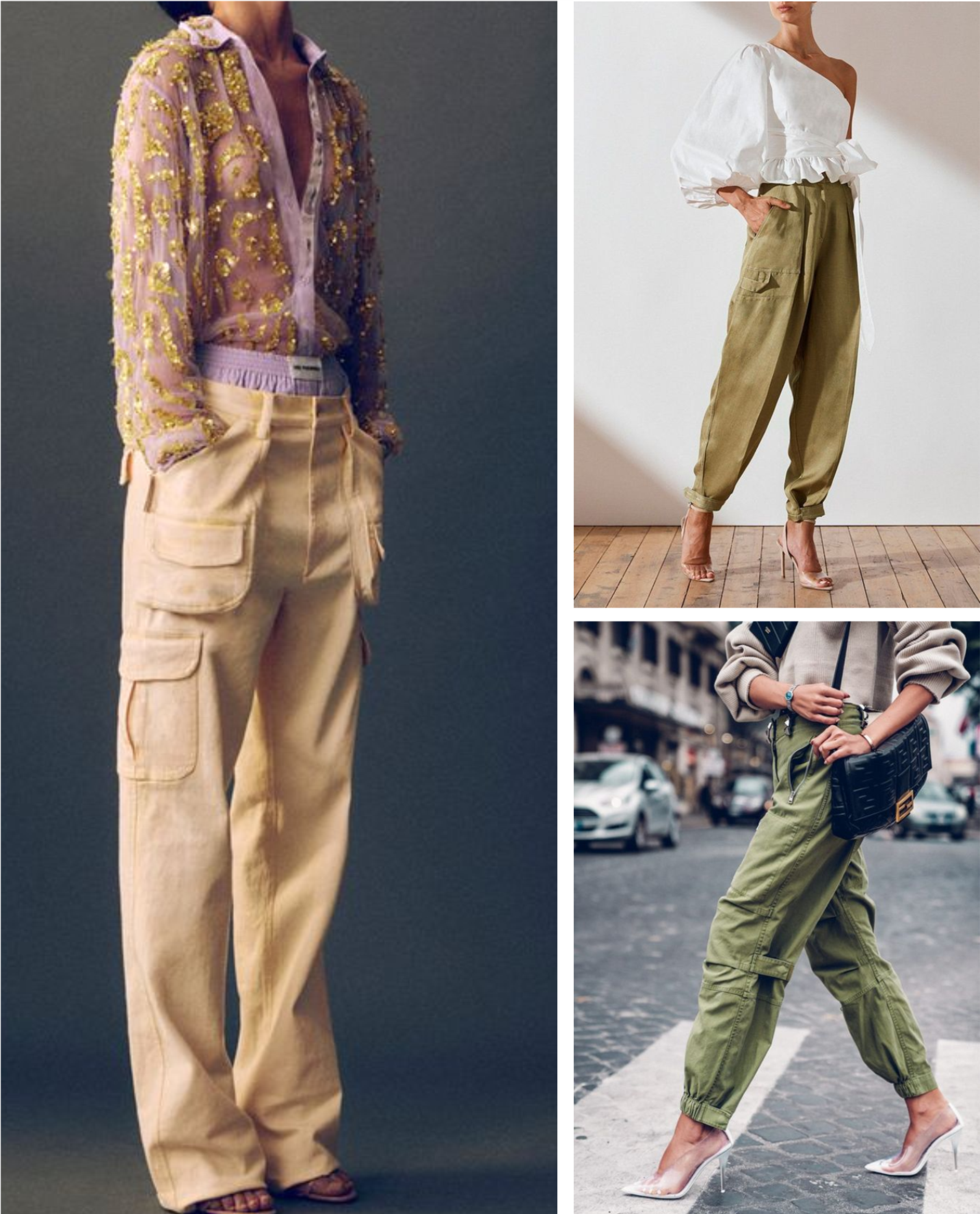 MODA: Di sí a la tendencia de los pantalones cargo que más