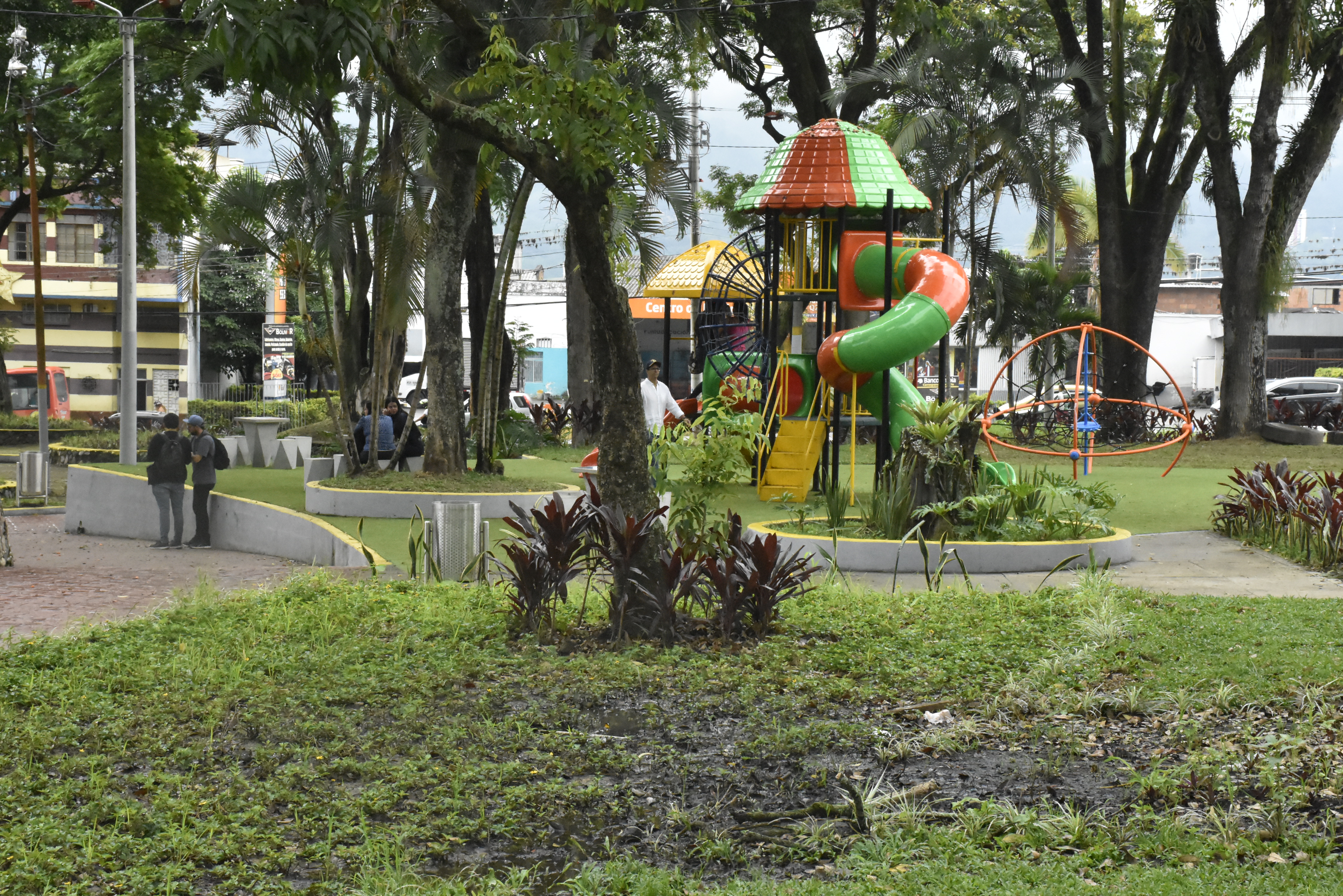  La remodelación del parque fue entregada por el exalcalde Hurtado en diciembre de 2023. 