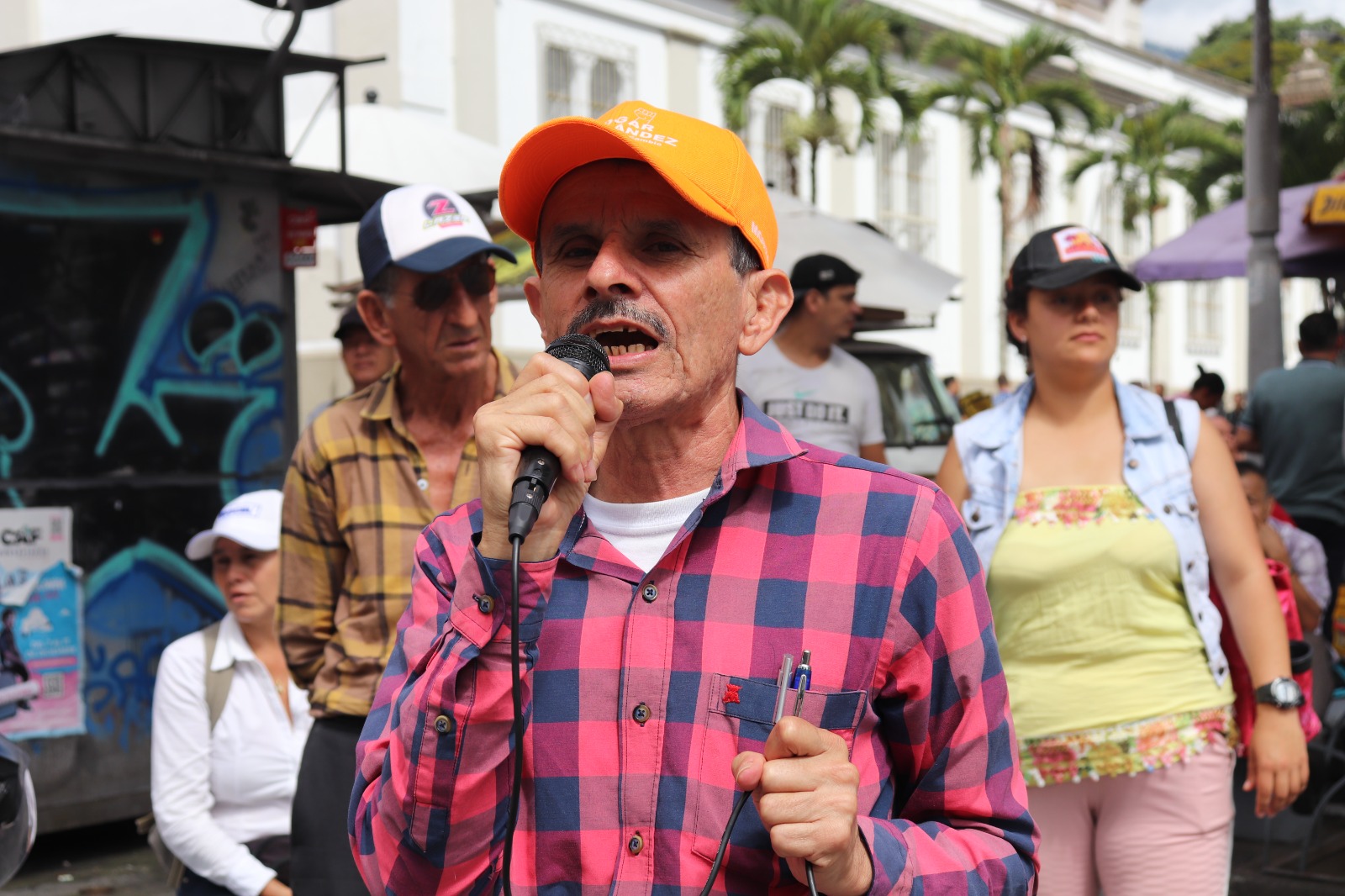 JORGE CUÉLLAR / EL NUEVO DÍA Absalón Arias, líder campesino.