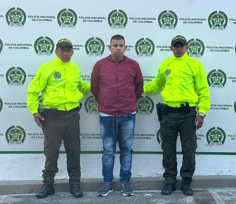 Jerson Abelardo Gutiérrez Murillo, capturado por hurto calificado y agravado.