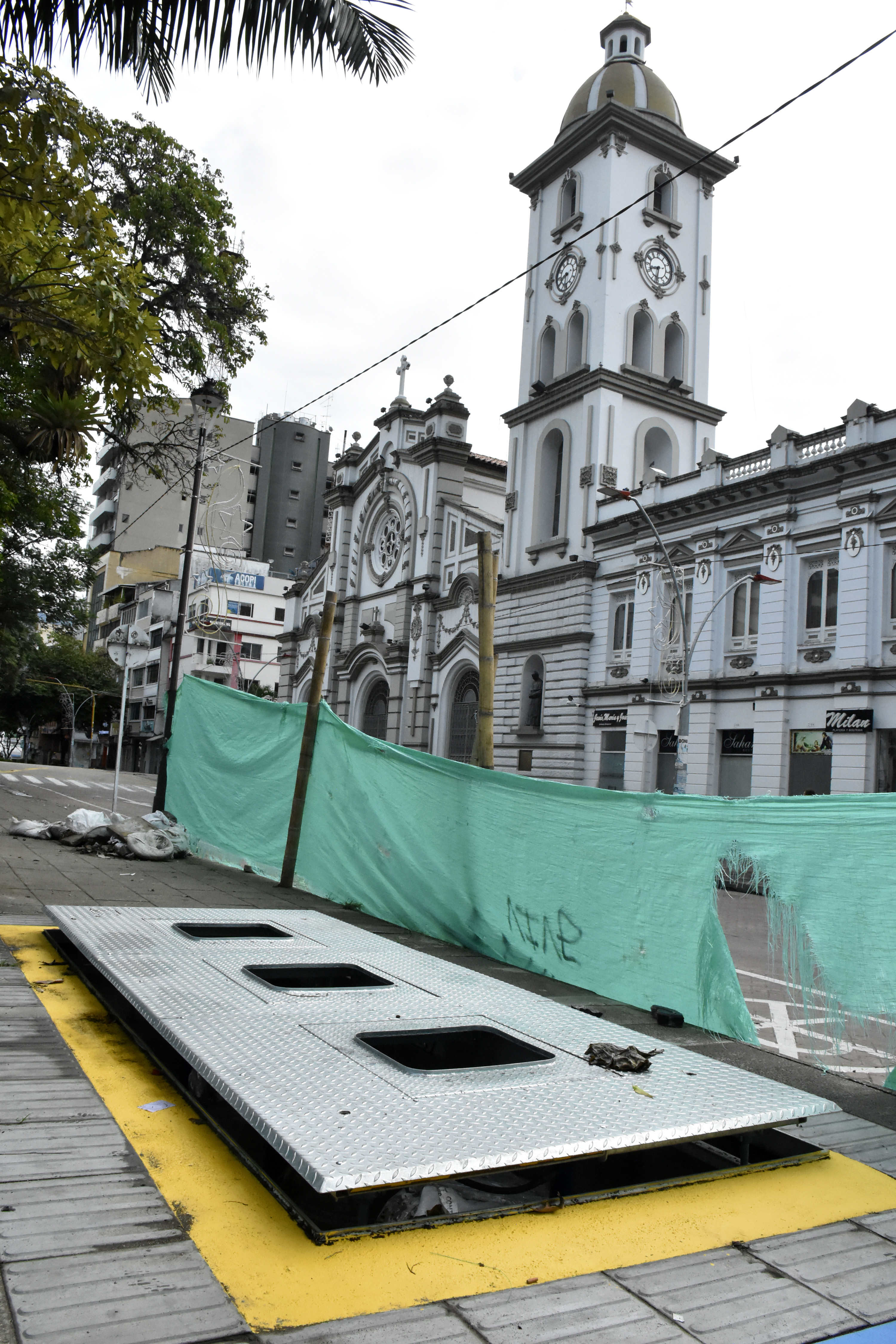 En la actualidad la obra está parada y lo más posible es que se reanude hasta el 2024. 