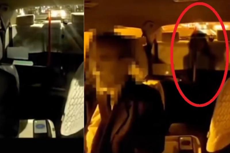 Taxista grabó fantasma en el asiento trasero de su carro y el video estremece