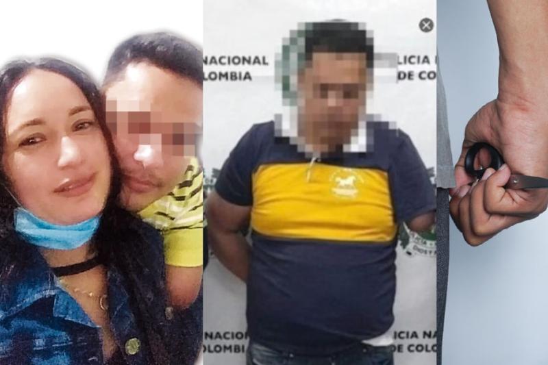 Con unas tijeras, hombre mató a su mujer delante de su bebé, ¡la atacó con violencia!