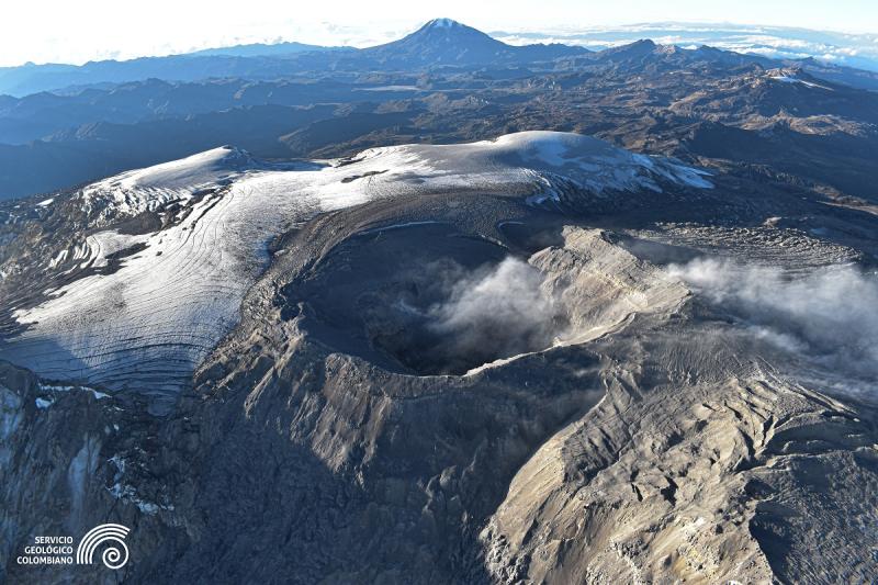 Esto dijeron las autoridades sobre bajar la alerta de Naranja a Amarillo en el Volcán del Ruiz