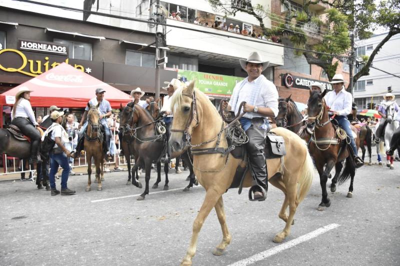 Cabalgata en Ibagué