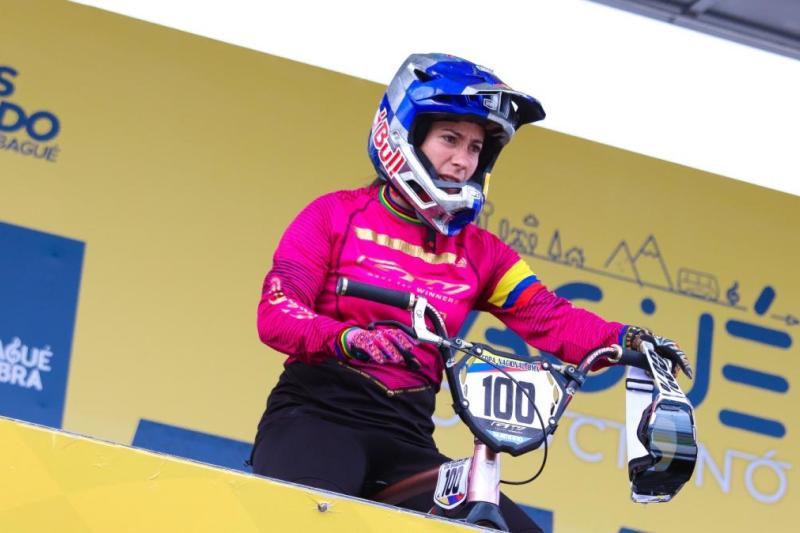 ¡Mariana Pajón llegó a Ibagué! Le contamos como puede verla en acción, en la pista de BMX