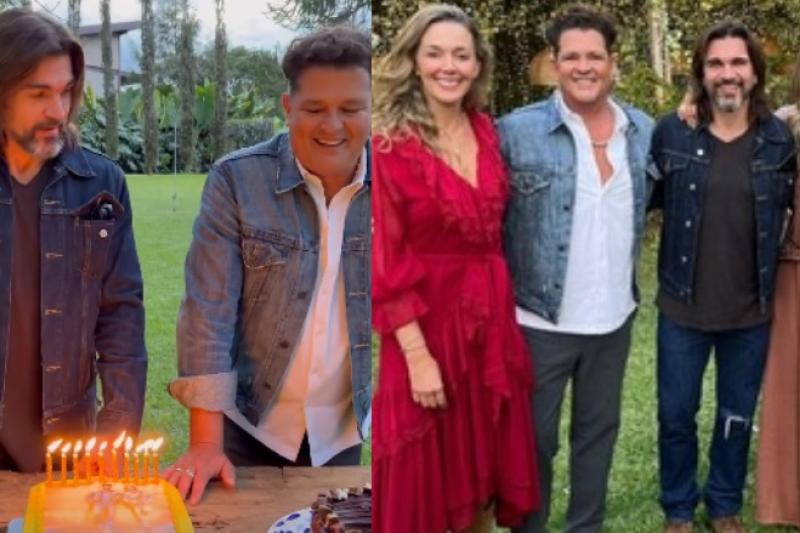 ¡Tremendo parrandón! Así celebraron Juanes y Carlos Vives sus cumpleaños, juntos