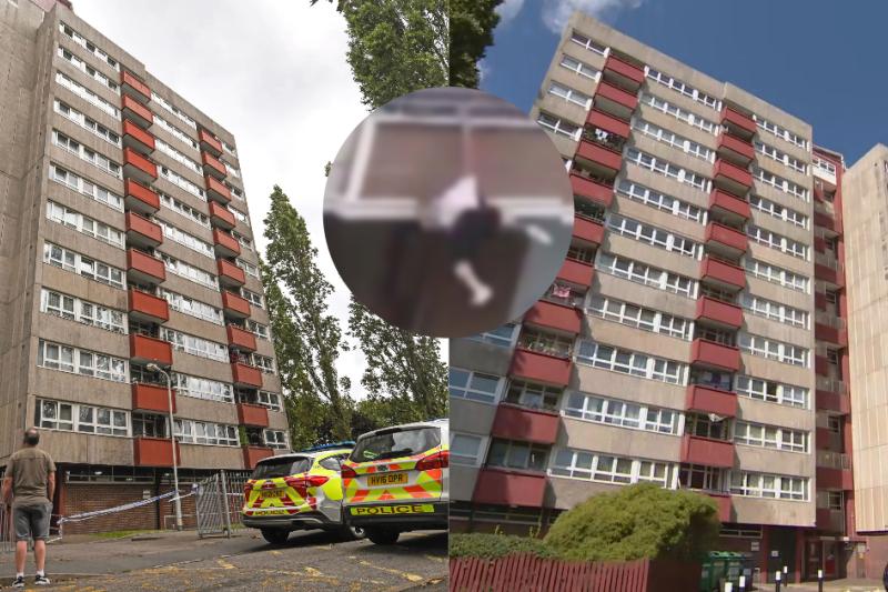 Niña de 8 años muere al caer desde el balcón de un edificio, ¡arrestaron a una mujer!