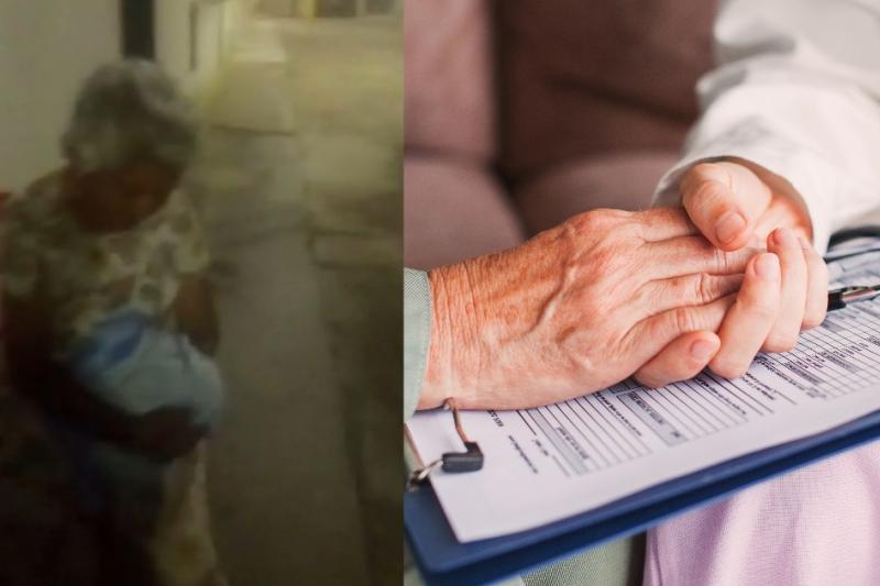 Abuelita que abandonaron en casa arrendada de Ibagué, no quiere ir a ancianato: quiere a su familia