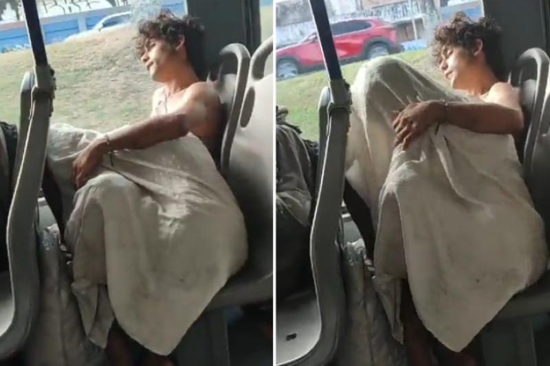 ¡El descaro! Pillaron a pareja practicando actos sexuales en plena buseta: pasajeros en shock