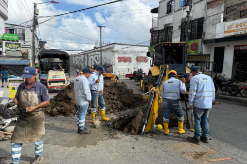 Se espera habilitar el paso por este importante tramo lo antes posible.