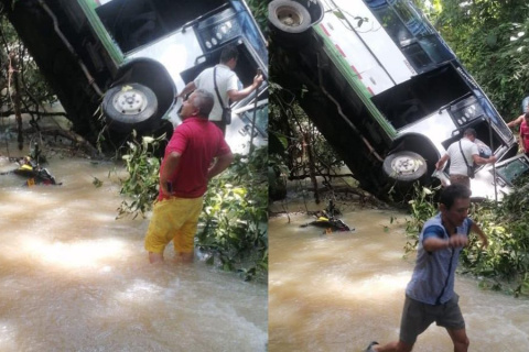 El accidente ocurrió en la vía entre Ibagué y el Totumo. 