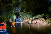 Un deslizamiento de tierra generó el cierre total de la vía Ibagué - Calarcá. 