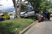 El accidente ocurrió este lunes en la avenida Pedro Tafur de Ibagué.