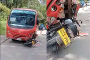 Los heridos fueron remitidos a la Clínica Tolima y Asotrauma.