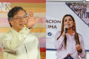 Presidente Gustavo Petro y Gobernadora del Tolima, Adriana Magali Matiz. 