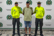 FOTO: Momento de la captura de Jesús Andrés Narváez Aragonés, alias ‘Narváez.